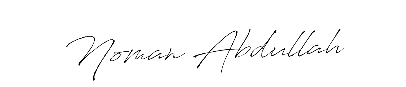 Use a signature maker to create a handwritten signature online. With this signature software, you can design (Antro_Vectra) your own signature for name Noman Abdullah. Noman Abdullah signature style 6 images and pictures png