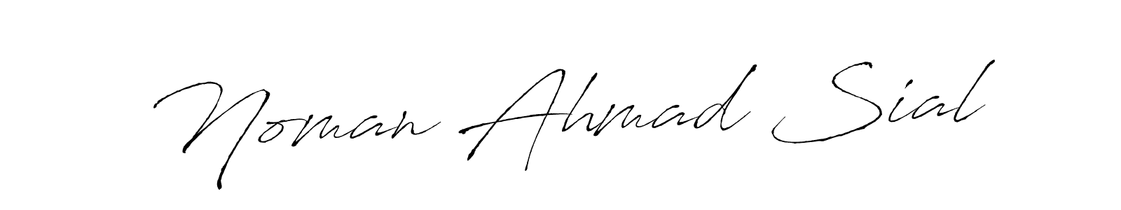 Use a signature maker to create a handwritten signature online. With this signature software, you can design (Antro_Vectra) your own signature for name Noman Ahmad Sial. Noman Ahmad Sial signature style 6 images and pictures png