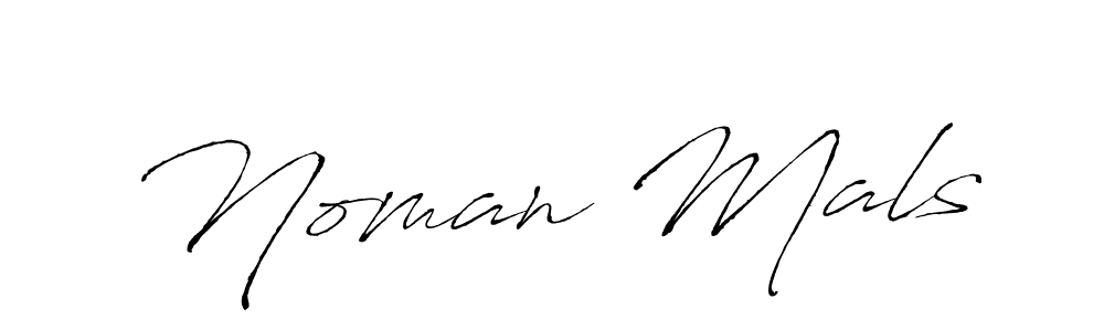 Similarly Antro_Vectra is the best handwritten signature design. Signature creator online .You can use it as an online autograph creator for name Noman Mals. Noman Mals signature style 6 images and pictures png