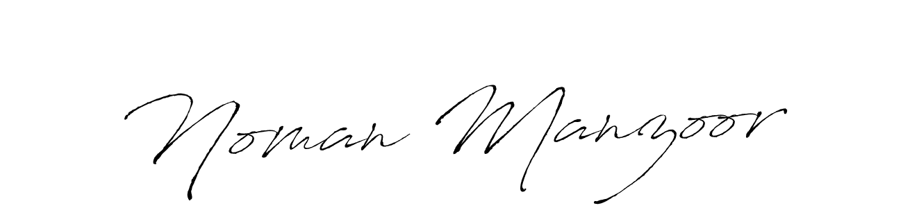 Noman Manzoor stylish signature style. Best Handwritten Sign (Antro_Vectra) for my name. Handwritten Signature Collection Ideas for my name Noman Manzoor. Noman Manzoor signature style 6 images and pictures png