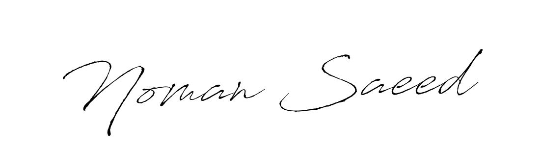 Use a signature maker to create a handwritten signature online. With this signature software, you can design (Antro_Vectra) your own signature for name Noman Saeed. Noman Saeed signature style 6 images and pictures png