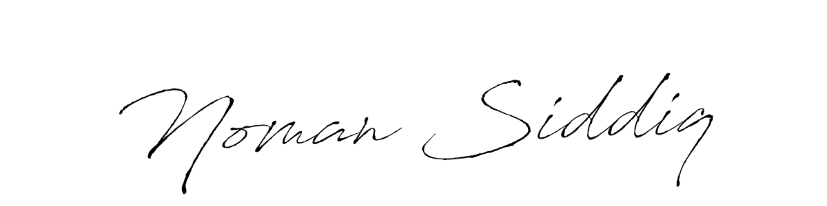 Noman Siddiq stylish signature style. Best Handwritten Sign (Antro_Vectra) for my name. Handwritten Signature Collection Ideas for my name Noman Siddiq. Noman Siddiq signature style 6 images and pictures png
