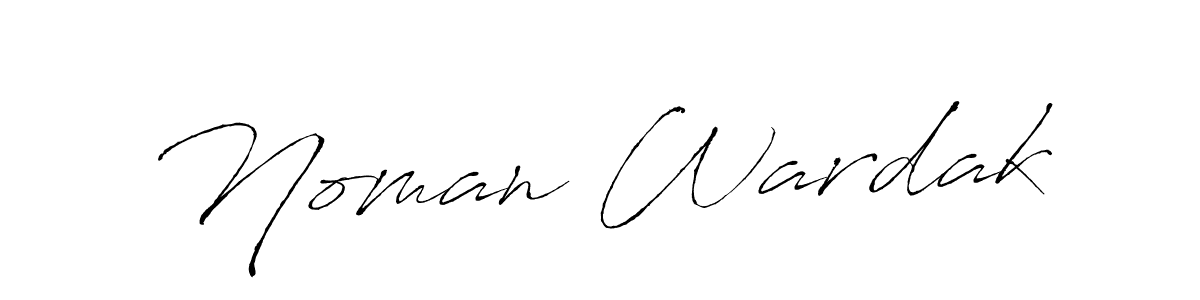 Noman Wardak stylish signature style. Best Handwritten Sign (Antro_Vectra) for my name. Handwritten Signature Collection Ideas for my name Noman Wardak. Noman Wardak signature style 6 images and pictures png