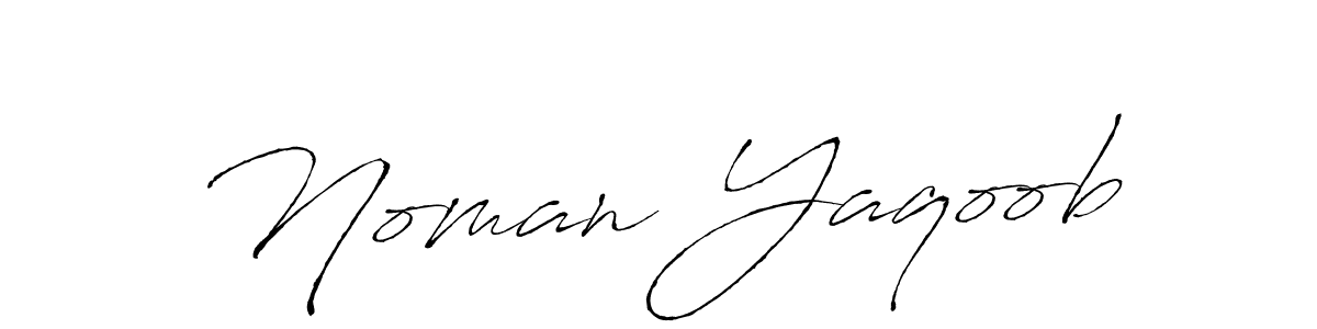 Create a beautiful signature design for name Noman Yaqoob. With this signature (Antro_Vectra) fonts, you can make a handwritten signature for free. Noman Yaqoob signature style 6 images and pictures png