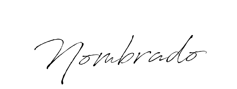 Best and Professional Signature Style for Nombrado. Antro_Vectra Best Signature Style Collection. Nombrado signature style 6 images and pictures png