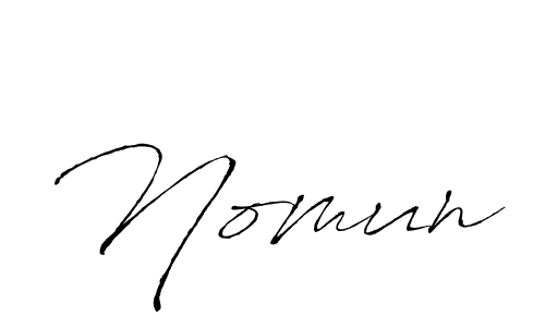 Antro_Vectra is a professional signature style that is perfect for those who want to add a touch of class to their signature. It is also a great choice for those who want to make their signature more unique. Get Nomun name to fancy signature for free. Nomun signature style 6 images and pictures png