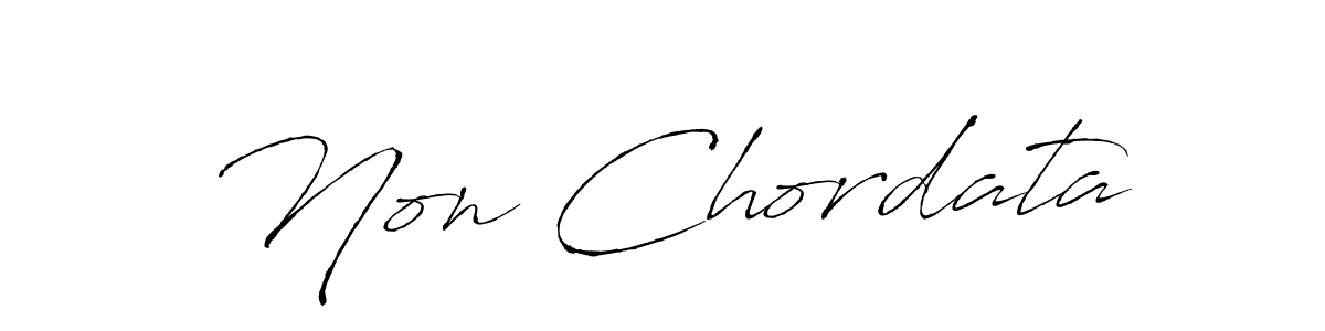 Create a beautiful signature design for name Non Chordata. With this signature (Antro_Vectra) fonts, you can make a handwritten signature for free. Non Chordata signature style 6 images and pictures png