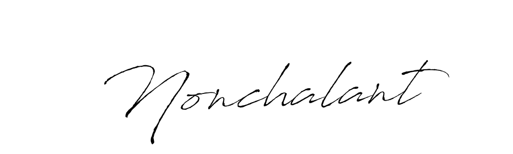 Also we have Nonchalant name is the best signature style. Create professional handwritten signature collection using Antro_Vectra autograph style. Nonchalant signature style 6 images and pictures png