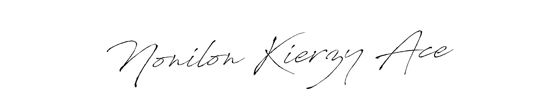 Make a beautiful signature design for name Nonilon Kierzy Ace. Use this online signature maker to create a handwritten signature for free. Nonilon Kierzy Ace signature style 6 images and pictures png