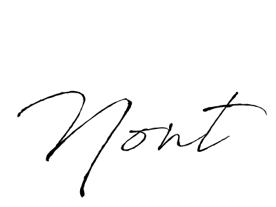 Make a beautiful signature design for name Nont. Use this online signature maker to create a handwritten signature for free. Nont signature style 6 images and pictures png