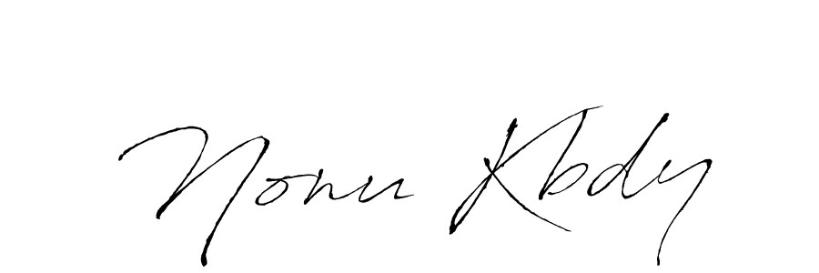 Make a beautiful signature design for name Nonu Kbdy. Use this online signature maker to create a handwritten signature for free. Nonu Kbdy signature style 6 images and pictures png