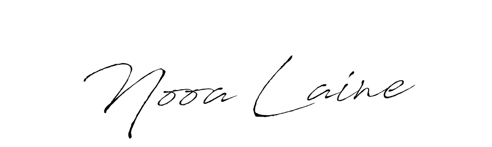 Also we have Nooa Laine name is the best signature style. Create professional handwritten signature collection using Antro_Vectra autograph style. Nooa Laine signature style 6 images and pictures png