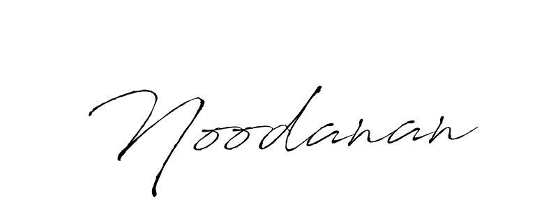 How to make Noodanan signature? Antro_Vectra is a professional autograph style. Create handwritten signature for Noodanan name. Noodanan signature style 6 images and pictures png