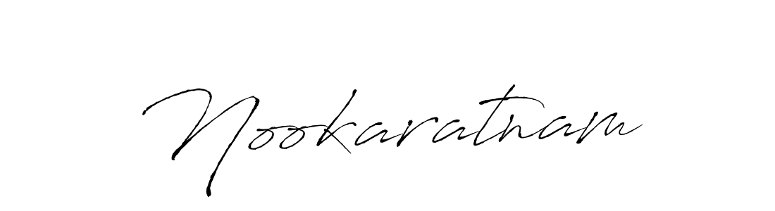 Make a beautiful signature design for name Nookaratnam. With this signature (Antro_Vectra) style, you can create a handwritten signature for free. Nookaratnam signature style 6 images and pictures png