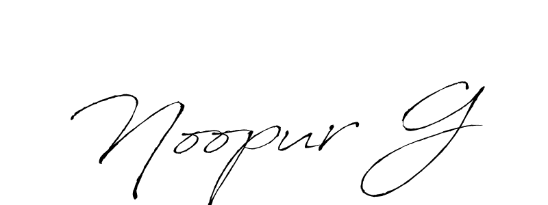 This is the best signature style for the Noopur G name. Also you like these signature font (Antro_Vectra). Mix name signature. Noopur G signature style 6 images and pictures png