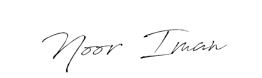 Once you've used our free online signature maker to create your best signature Antro_Vectra style, it's time to enjoy all of the benefits that Noor  Iman name signing documents. Noor  Iman signature style 6 images and pictures png