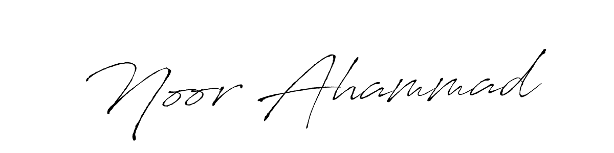 Create a beautiful signature design for name Noor Ahammad. With this signature (Antro_Vectra) fonts, you can make a handwritten signature for free. Noor Ahammad signature style 6 images and pictures png