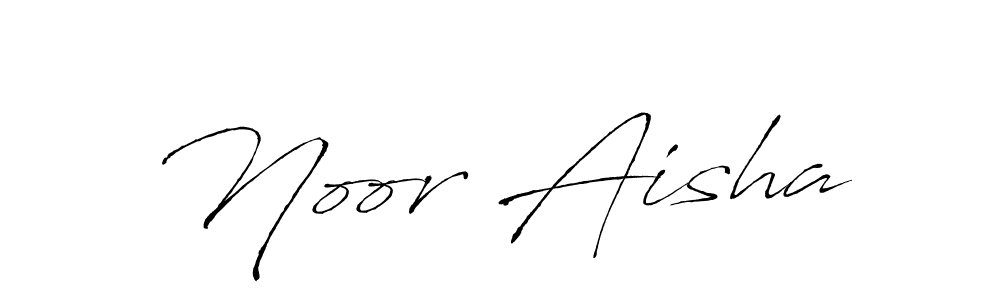 if you are searching for the best signature style for your name Noor Aisha. so please give up your signature search. here we have designed multiple signature styles  using Antro_Vectra. Noor Aisha signature style 6 images and pictures png