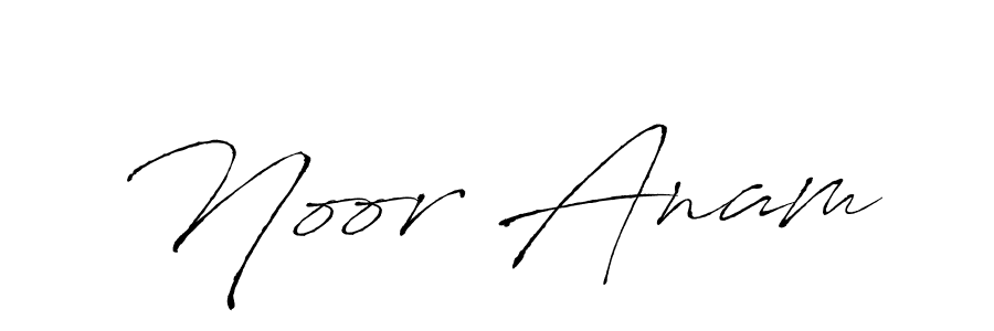 This is the best signature style for the Noor Anam name. Also you like these signature font (Antro_Vectra). Mix name signature. Noor Anam signature style 6 images and pictures png