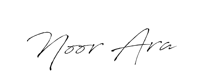 Use a signature maker to create a handwritten signature online. With this signature software, you can design (Antro_Vectra) your own signature for name Noor Ara. Noor Ara signature style 6 images and pictures png