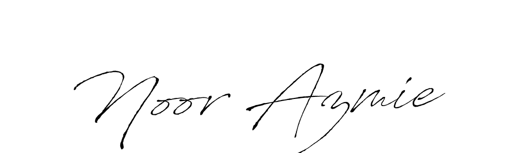 Make a beautiful signature design for name Noor Azmie. Use this online signature maker to create a handwritten signature for free. Noor Azmie signature style 6 images and pictures png