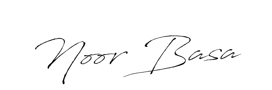Also we have Noor Basa name is the best signature style. Create professional handwritten signature collection using Antro_Vectra autograph style. Noor Basa signature style 6 images and pictures png