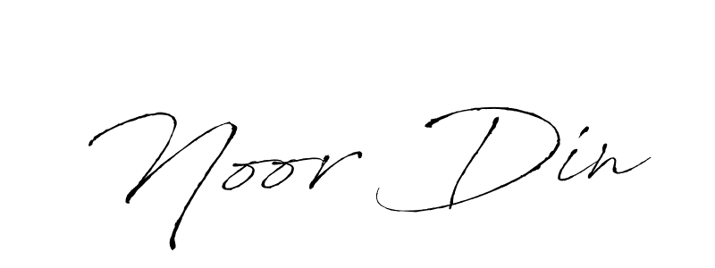 Also You can easily find your signature by using the search form. We will create Noor Din name handwritten signature images for you free of cost using Antro_Vectra sign style. Noor Din signature style 6 images and pictures png
