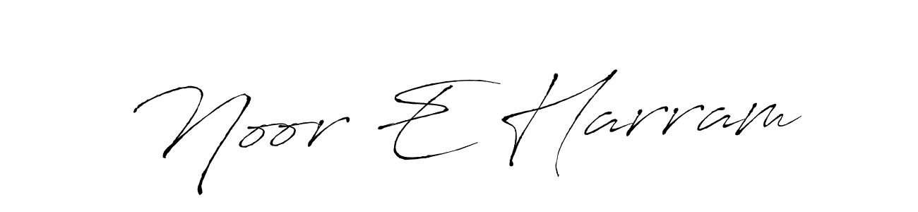 How to make Noor E Harram signature? Antro_Vectra is a professional autograph style. Create handwritten signature for Noor E Harram name. Noor E Harram signature style 6 images and pictures png