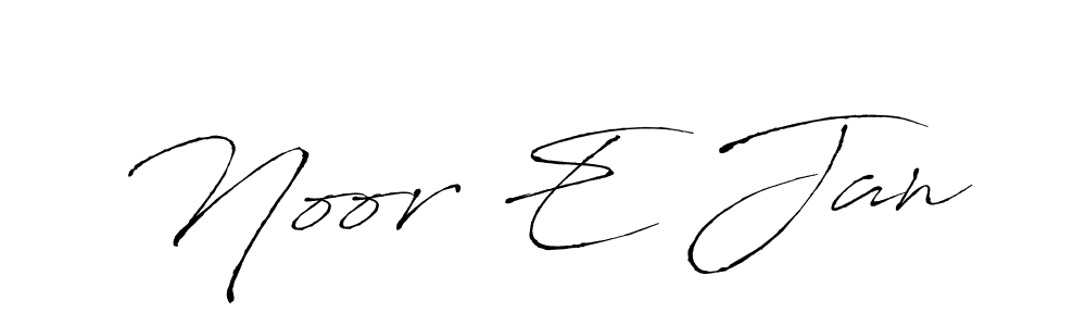 Make a beautiful signature design for name Noor E Jan. Use this online signature maker to create a handwritten signature for free. Noor E Jan signature style 6 images and pictures png