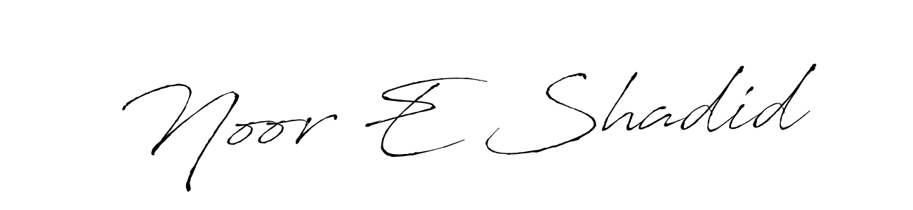 Check out images of Autograph of Noor E Shadid name. Actor Noor E Shadid Signature Style. Antro_Vectra is a professional sign style online. Noor E Shadid signature style 6 images and pictures png