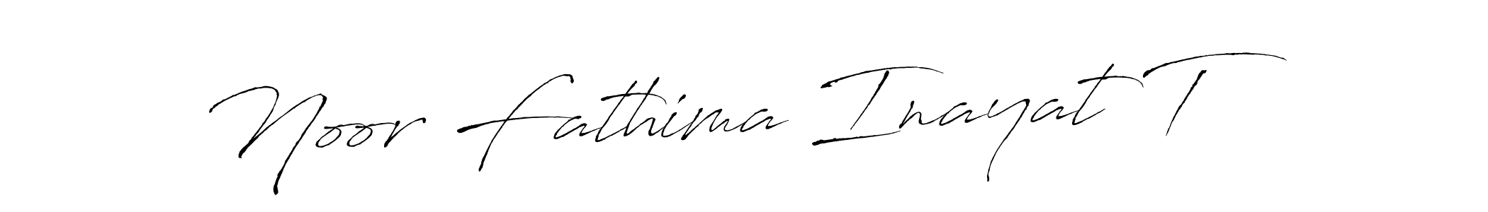 Use a signature maker to create a handwritten signature online. With this signature software, you can design (Antro_Vectra) your own signature for name Noor Fathima Inayat T. Noor Fathima Inayat T signature style 6 images and pictures png