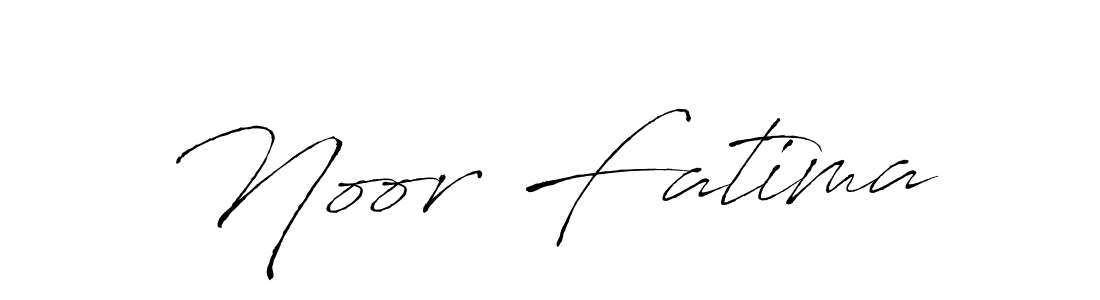 Noor Fatima stylish signature style. Best Handwritten Sign (Antro_Vectra) for my name. Handwritten Signature Collection Ideas for my name Noor Fatima. Noor Fatima signature style 6 images and pictures png