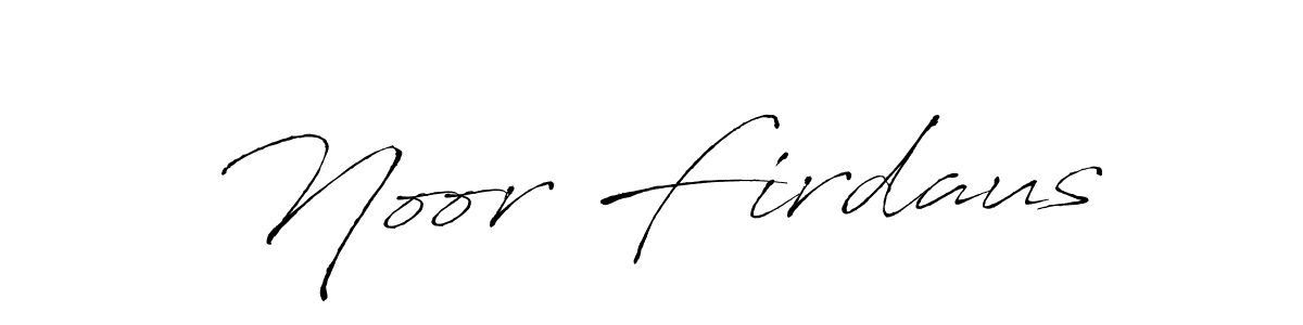 This is the best signature style for the Noor Firdaus name. Also you like these signature font (Antro_Vectra). Mix name signature. Noor Firdaus signature style 6 images and pictures png