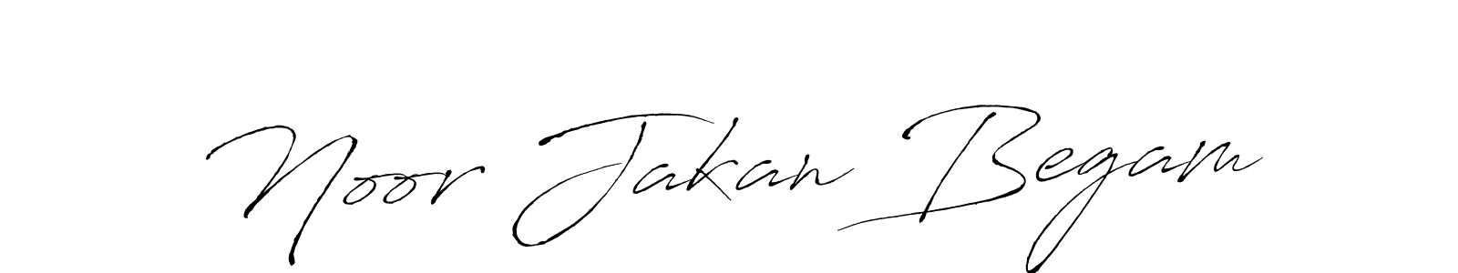 Noor Jakan Begam stylish signature style. Best Handwritten Sign (Antro_Vectra) for my name. Handwritten Signature Collection Ideas for my name Noor Jakan Begam. Noor Jakan Begam signature style 6 images and pictures png