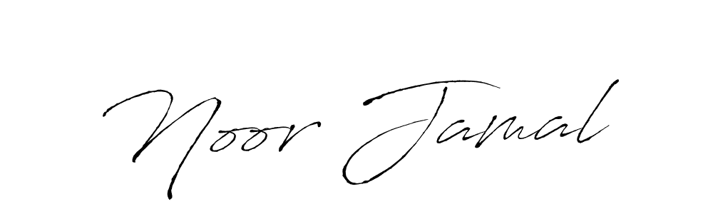 Use a signature maker to create a handwritten signature online. With this signature software, you can design (Antro_Vectra) your own signature for name Noor Jamal. Noor Jamal signature style 6 images and pictures png