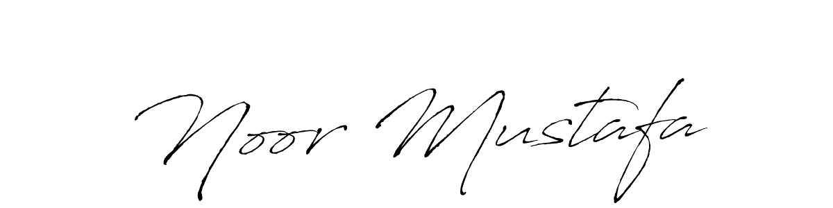 How to make Noor Mustafa name signature. Use Antro_Vectra style for creating short signs online. This is the latest handwritten sign. Noor Mustafa signature style 6 images and pictures png