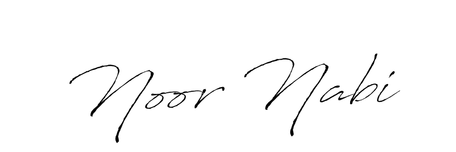 Noor Nabi stylish signature style. Best Handwritten Sign (Antro_Vectra) for my name. Handwritten Signature Collection Ideas for my name Noor Nabi. Noor Nabi signature style 6 images and pictures png