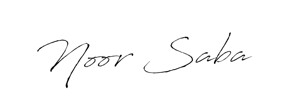 Create a beautiful signature design for name Noor Saba. With this signature (Antro_Vectra) fonts, you can make a handwritten signature for free. Noor Saba signature style 6 images and pictures png