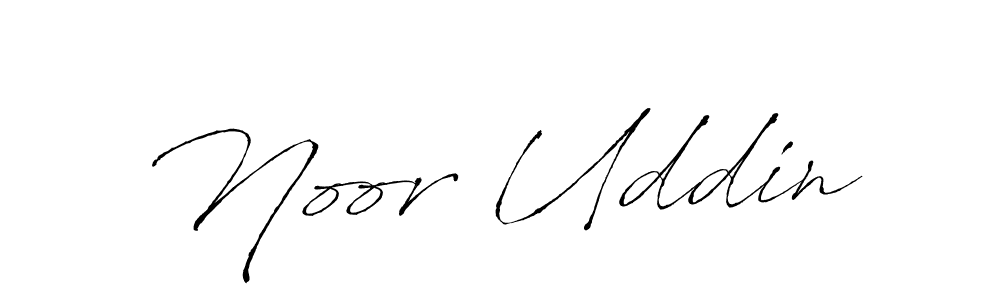 How to make Noor Uddin signature? Antro_Vectra is a professional autograph style. Create handwritten signature for Noor Uddin name. Noor Uddin signature style 6 images and pictures png