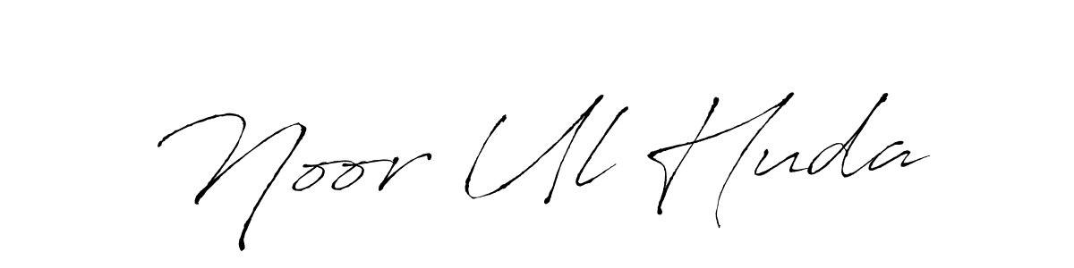 Design your own signature with our free online signature maker. With this signature software, you can create a handwritten (Antro_Vectra) signature for name Noor Ul Huda. Noor Ul Huda signature style 6 images and pictures png
