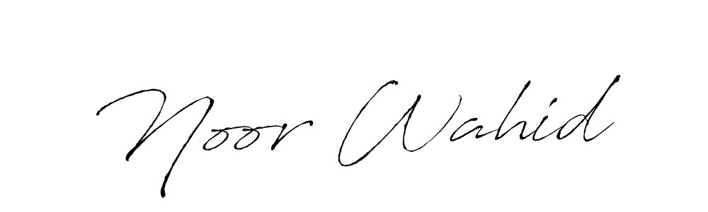 It looks lik you need a new signature style for name Noor Wahid. Design unique handwritten (Antro_Vectra) signature with our free signature maker in just a few clicks. Noor Wahid signature style 6 images and pictures png