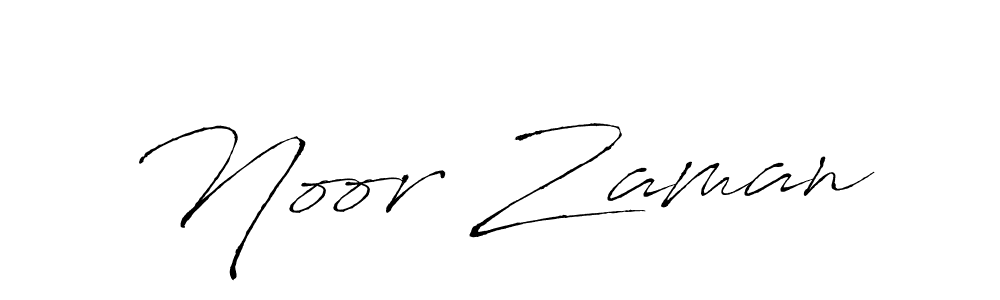 Noor Zaman stylish signature style. Best Handwritten Sign (Antro_Vectra) for my name. Handwritten Signature Collection Ideas for my name Noor Zaman. Noor Zaman signature style 6 images and pictures png