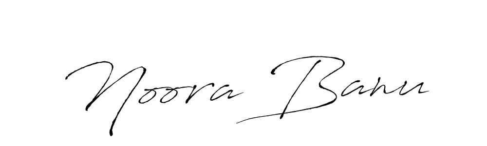 Create a beautiful signature design for name Noora Banu. With this signature (Antro_Vectra) fonts, you can make a handwritten signature for free. Noora Banu signature style 6 images and pictures png