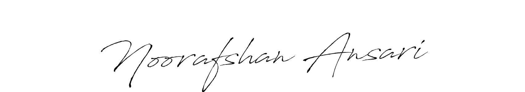 Use a signature maker to create a handwritten signature online. With this signature software, you can design (Antro_Vectra) your own signature for name Noorafshan Ansari. Noorafshan Ansari signature style 6 images and pictures png