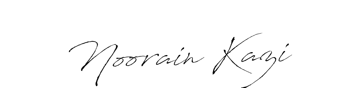 How to make Noorain Kazi signature? Antro_Vectra is a professional autograph style. Create handwritten signature for Noorain Kazi name. Noorain Kazi signature style 6 images and pictures png