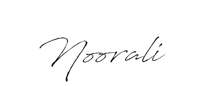 How to make Noorali signature? Antro_Vectra is a professional autograph style. Create handwritten signature for Noorali name. Noorali signature style 6 images and pictures png