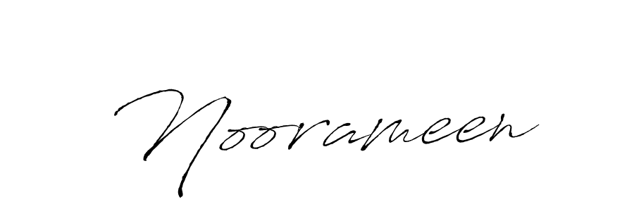 Use a signature maker to create a handwritten signature online. With this signature software, you can design (Antro_Vectra) your own signature for name Noorameen. Noorameen signature style 6 images and pictures png