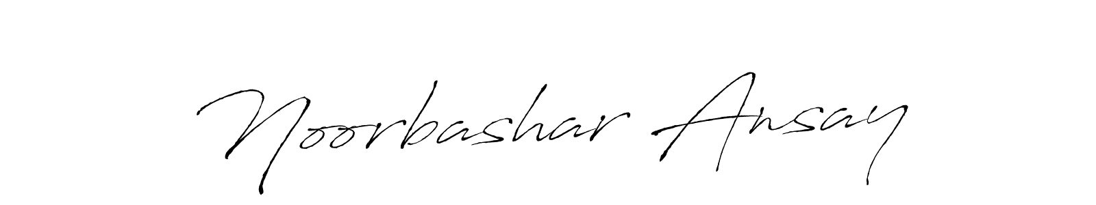 if you are searching for the best signature style for your name Noorbashar Ansay. so please give up your signature search. here we have designed multiple signature styles  using Antro_Vectra. Noorbashar Ansay signature style 6 images and pictures png