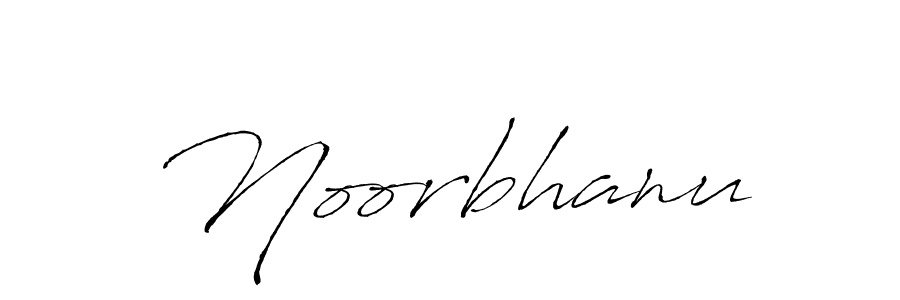 Noorbhanu stylish signature style. Best Handwritten Sign (Antro_Vectra) for my name. Handwritten Signature Collection Ideas for my name Noorbhanu. Noorbhanu signature style 6 images and pictures png