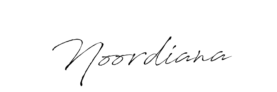 The best way (Antro_Vectra) to make a short signature is to pick only two or three words in your name. The name Noordiana include a total of six letters. For converting this name. Noordiana signature style 6 images and pictures png